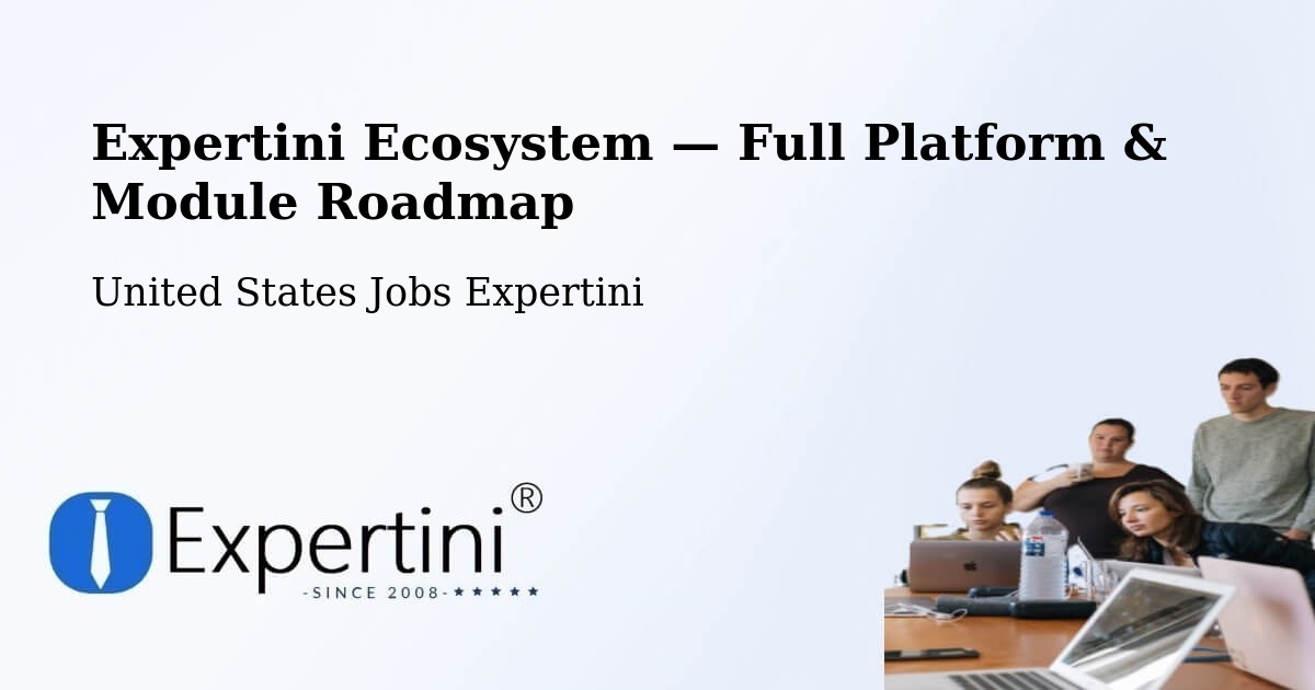 Expertini Ecosystem — Full Platform & Module Roadmap – Lancaster